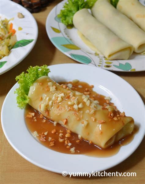 pinay fresh|Lumpiang Sariwa with Fresh Lumpia Wrapper .